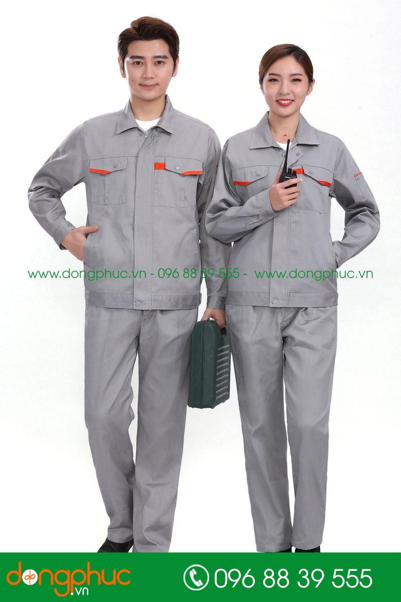 Mẫu bảo hộ màu ghi phối cam